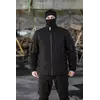 Зимова військова куртка Soft Shel (софтшел) чорний Зимова військова куртка Soft Shel (софтшел) чорний