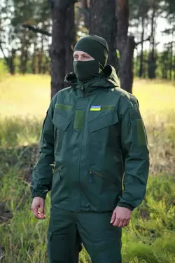 Тактична куртка з капюшоном Ріп-стоп хакі