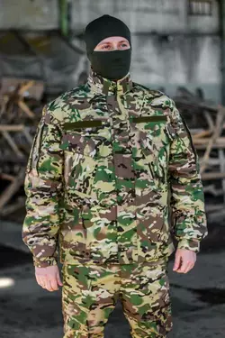 Тактична куртка Ріп-стоп мультикам